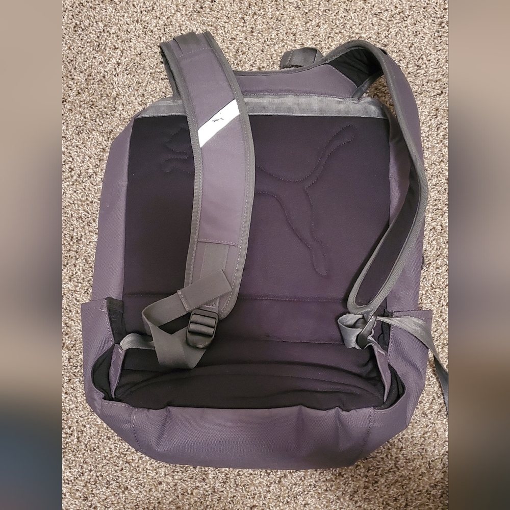 Puma Gray and Black Laptop Backpack - Picture 2 of 10